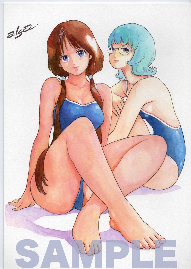 【直筆イラストサイン入り・イラストボード】「星舞う学園 スタート記念 4 」