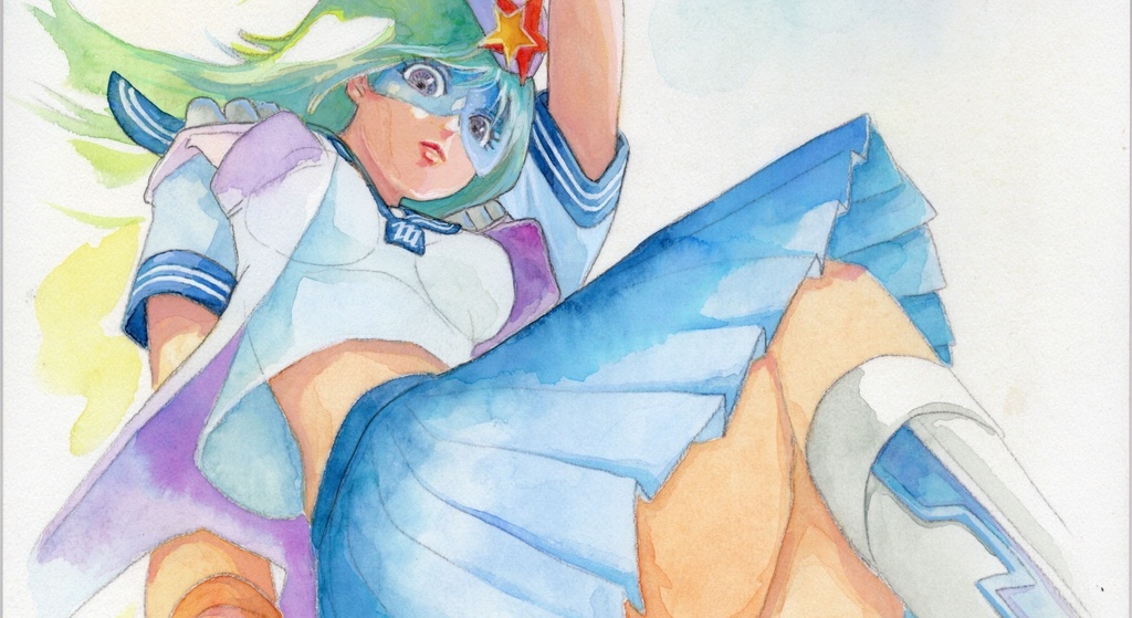 【直筆イラストサイン入り・イラストボード】「星舞う学園 スタート記念 9 」 