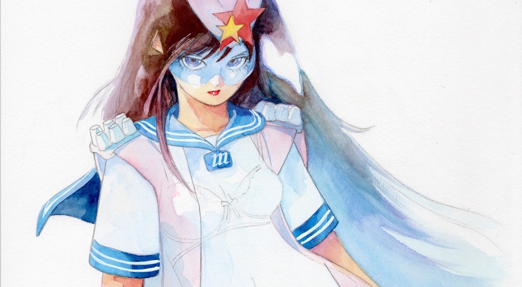 【直筆イラストサイン入り・イラストボード】舞って!セーラー服騎士・芯