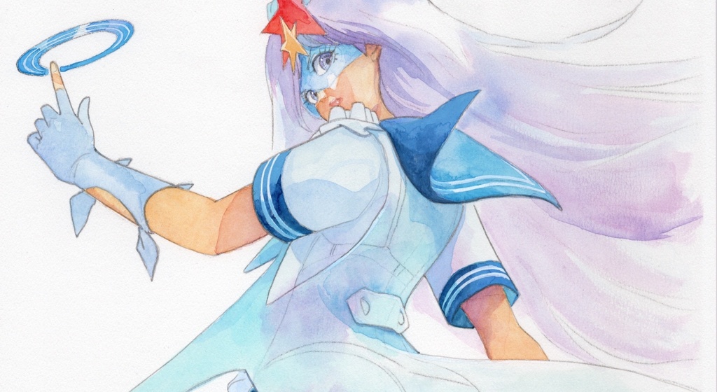 【直筆イラストサイン入り・イラストボード】舞って!セーラー服騎士・芯 Ⅱ