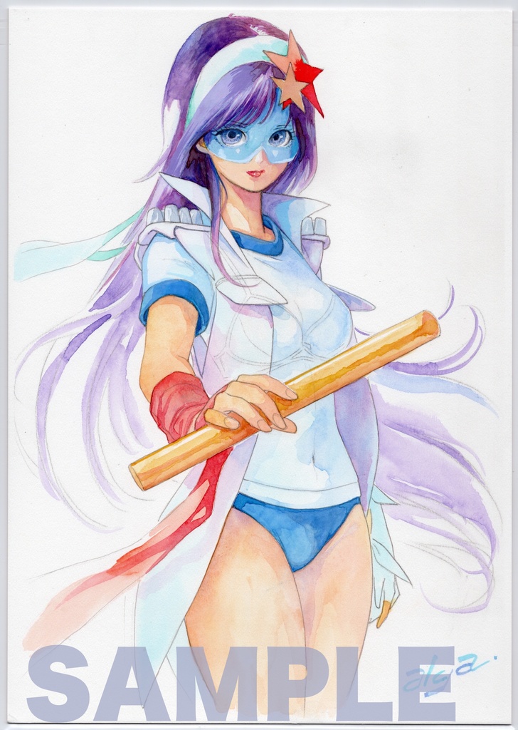 【直筆イラストサイン入り・イラストボード】舞って!セーラー服騎士・芯 Ⅲ