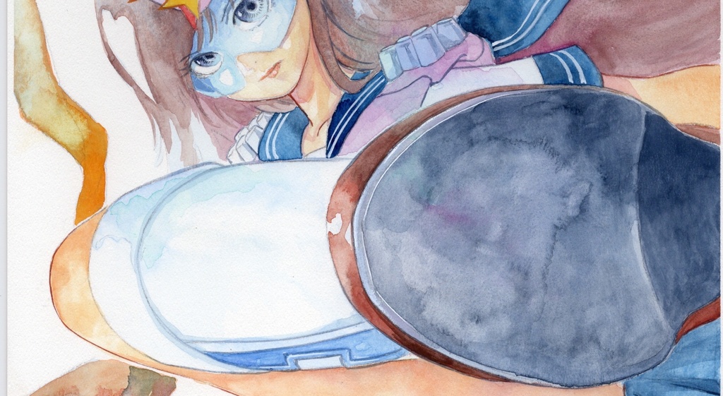 【直筆イラストサイン入り・イラストボード】舞って!セーラー服騎士・駄々