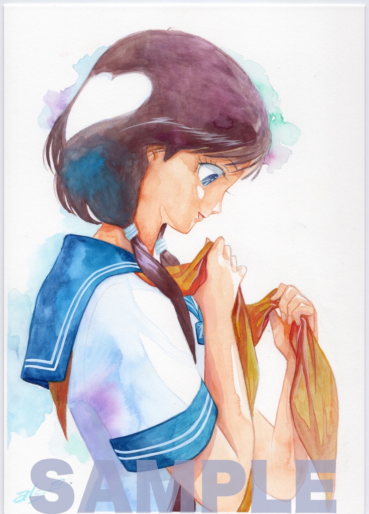 【直筆イラストサイン入り・イラストボード】
