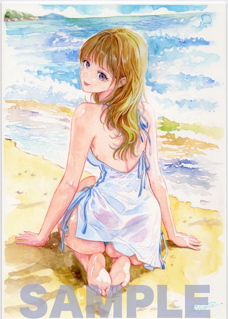 【直筆イラストサイン入り・イラストボード】はじめてのTバック
