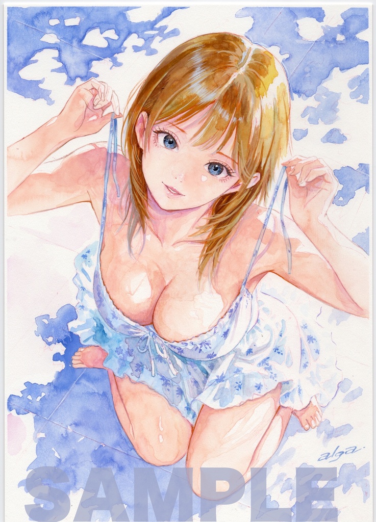 【直筆イラストサイン入り・イラストボード】はじめてのたわわ