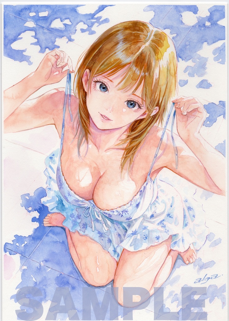 【直筆イラストサイン入り・イラストボード】はじめてのたわわ