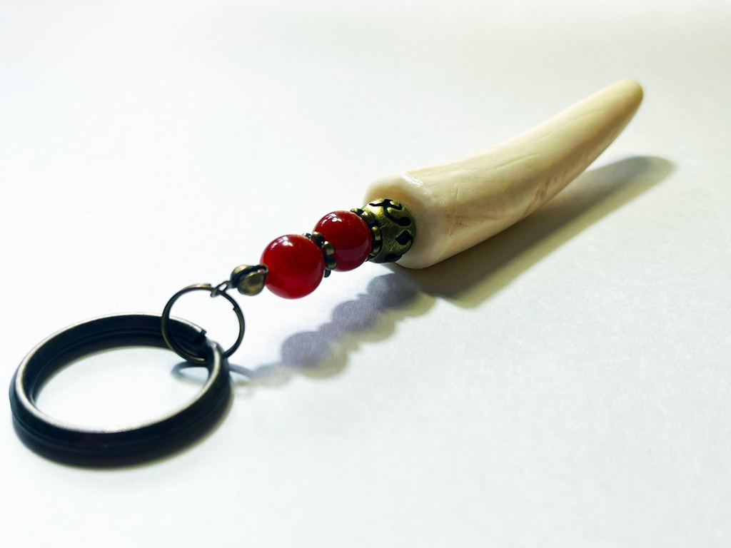 エゾ鹿の角を使ったアクセサリー