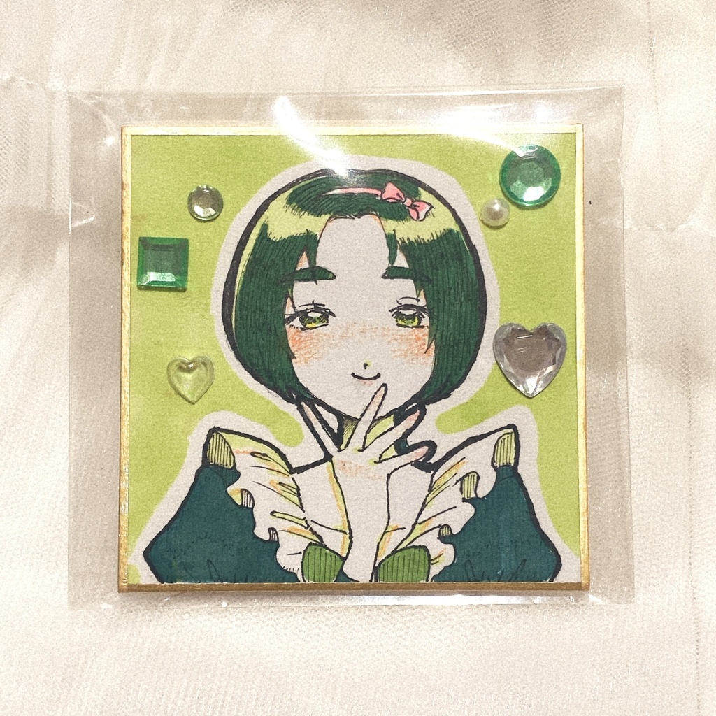 ドレスこまち 色紙