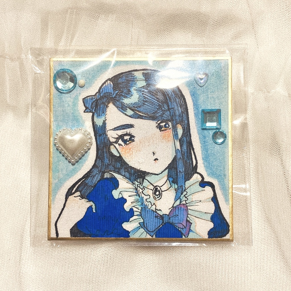 ドレスかれん 色紙