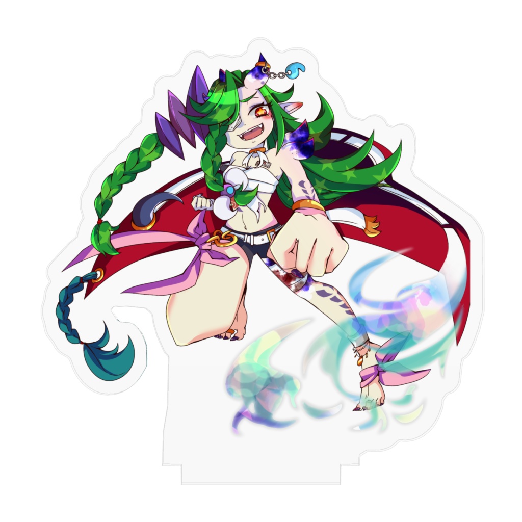 毒毒ちぃの 新モデルアクリススタンド