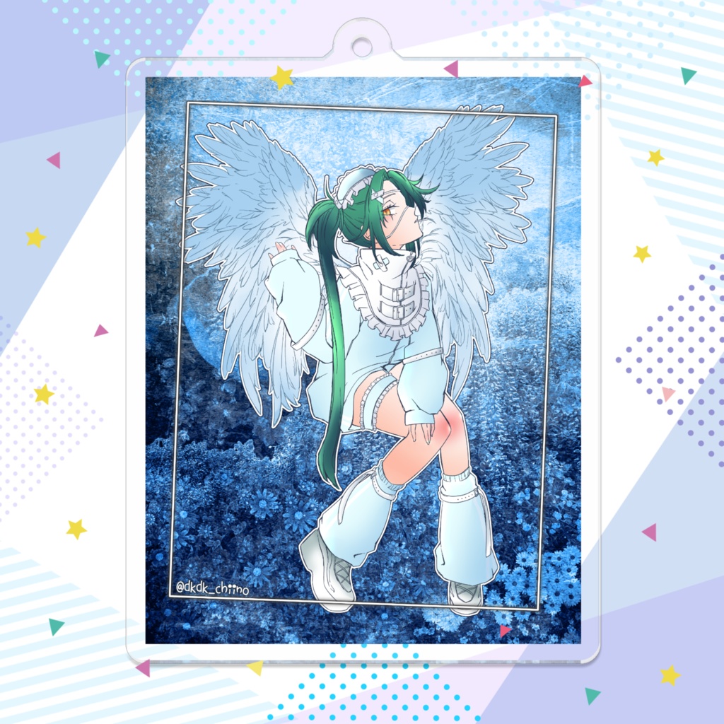 天使界隈ちぃのアクリルキーホルダー