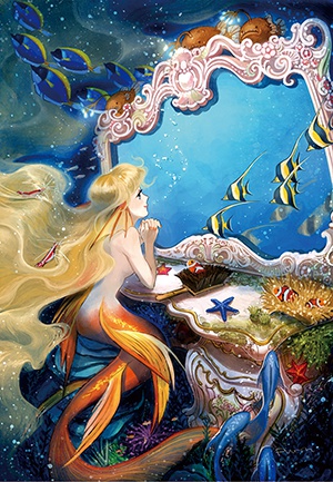ポストカード「人魚姫」