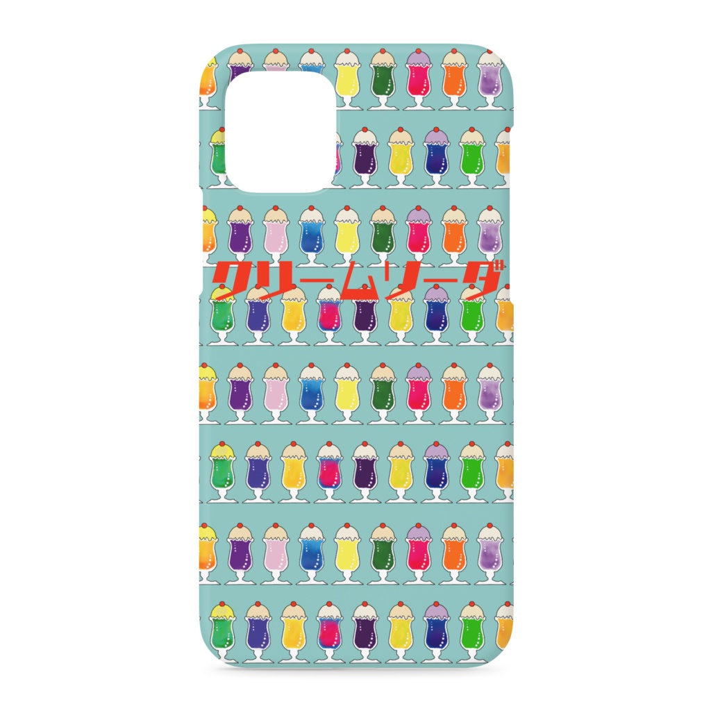 クリームソーダ2 iPhone11カバー