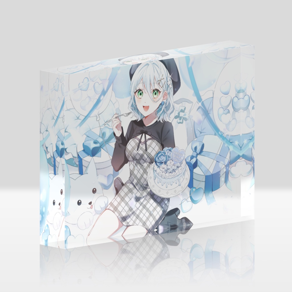 初春ゆこ　生誕祭2026　アクリルブロック