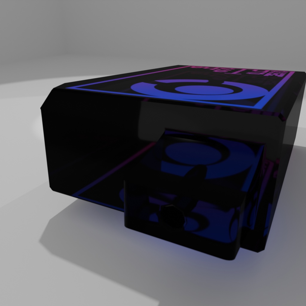 【3D小物】ハンディサイズシーシャ