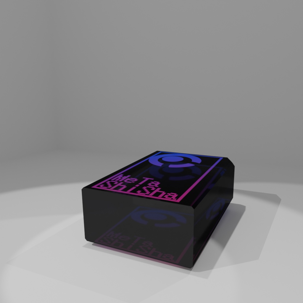 【3D小物】ハンディサイズシーシャ