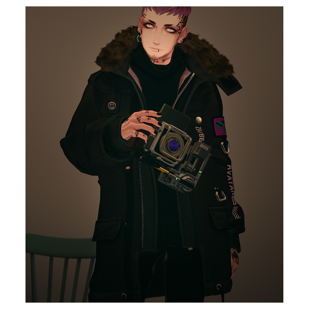 VirtualLens2対応 カメラ型コントローラー VR169  (3D Model)