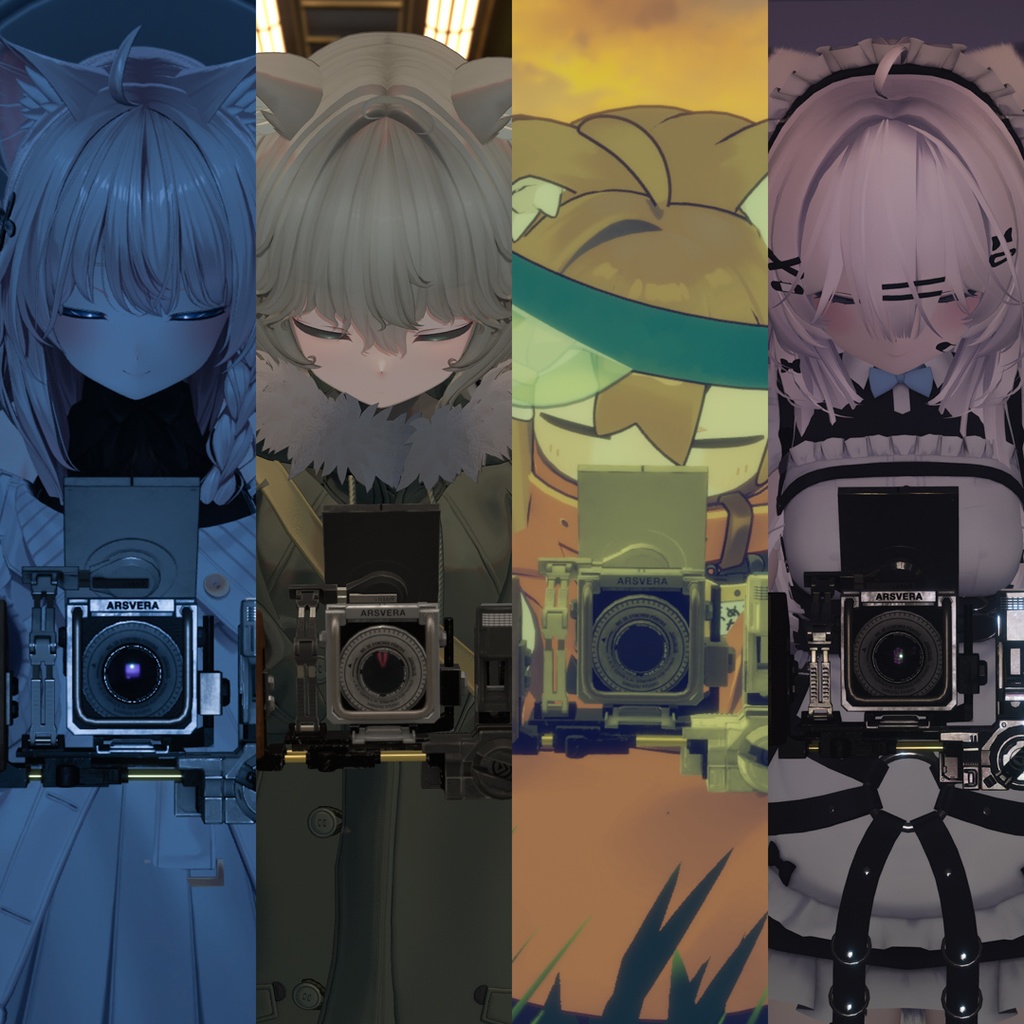 VirtualLens2対応 カメラ型コントローラー VR169  (3D Model)