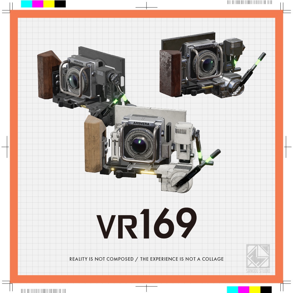 VirtualLens2対応 カメラ型コントローラー VR169  (3D Model)