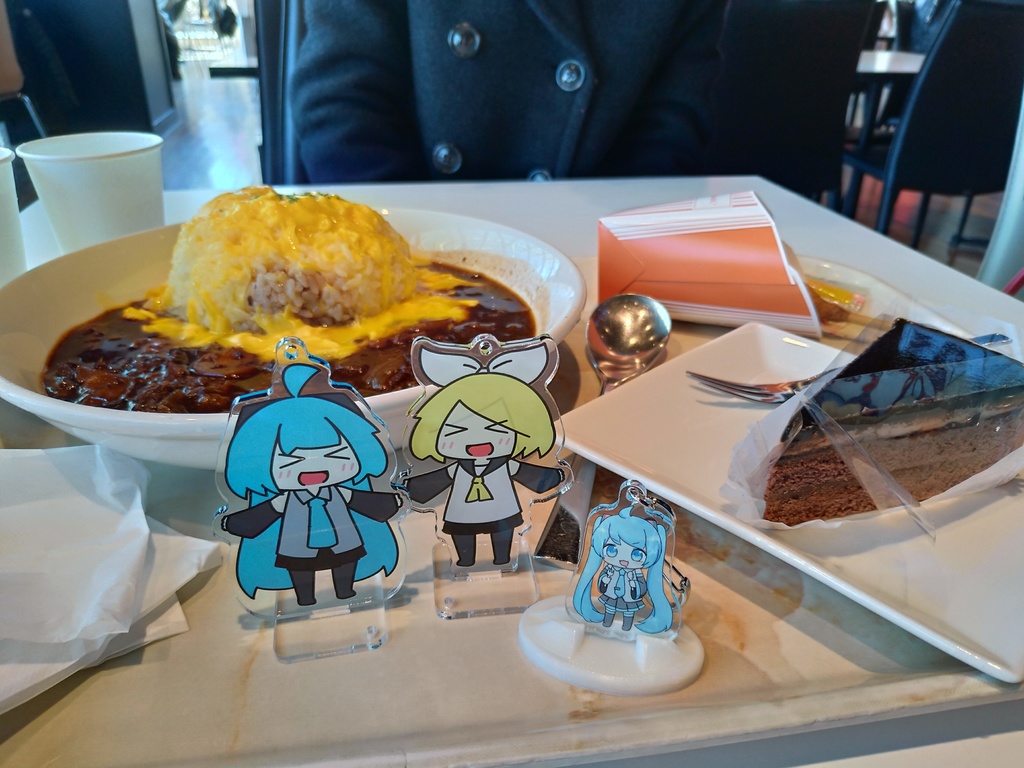 アクスタ ミクさん&リンちゃん