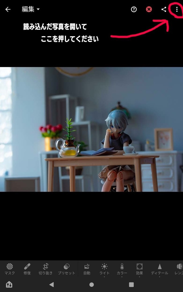 lightroom メガミ用プリセット