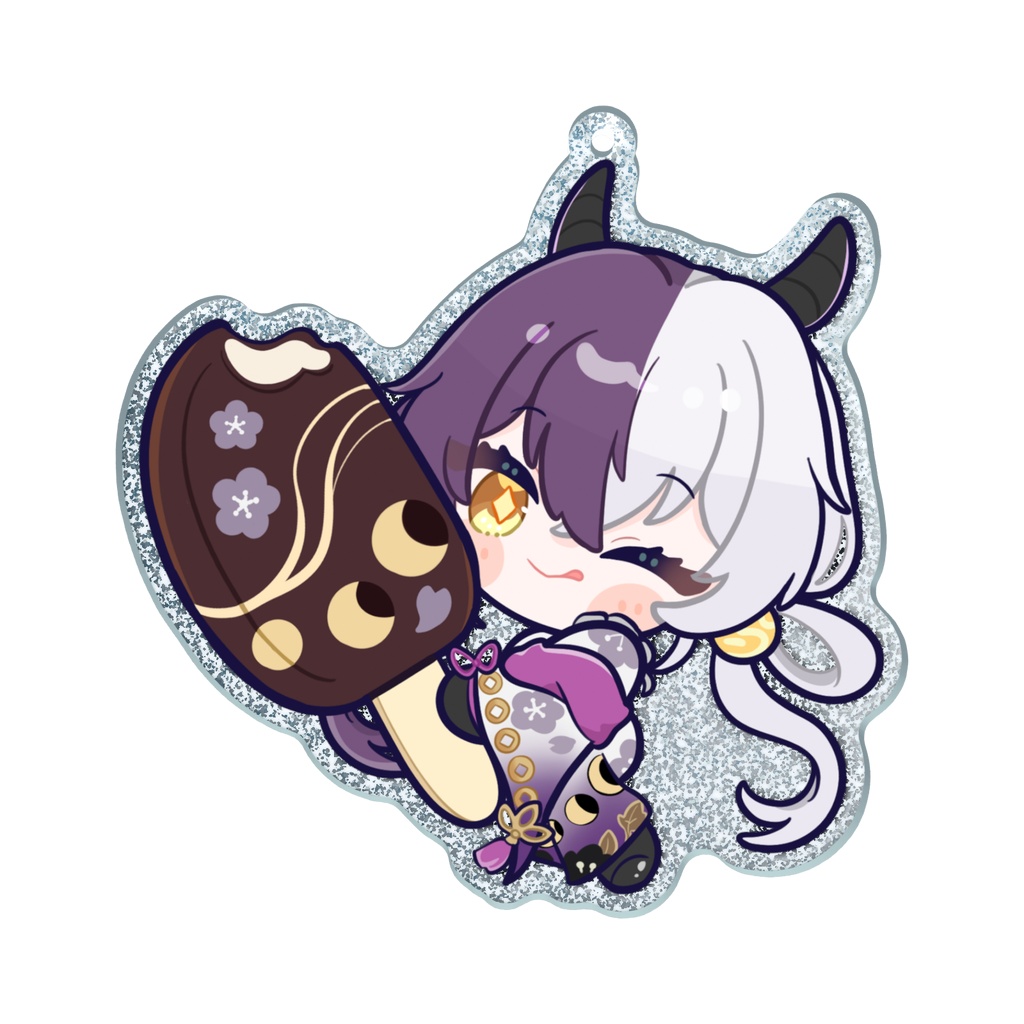 ひがーの&アイス きらきらラメアクキー