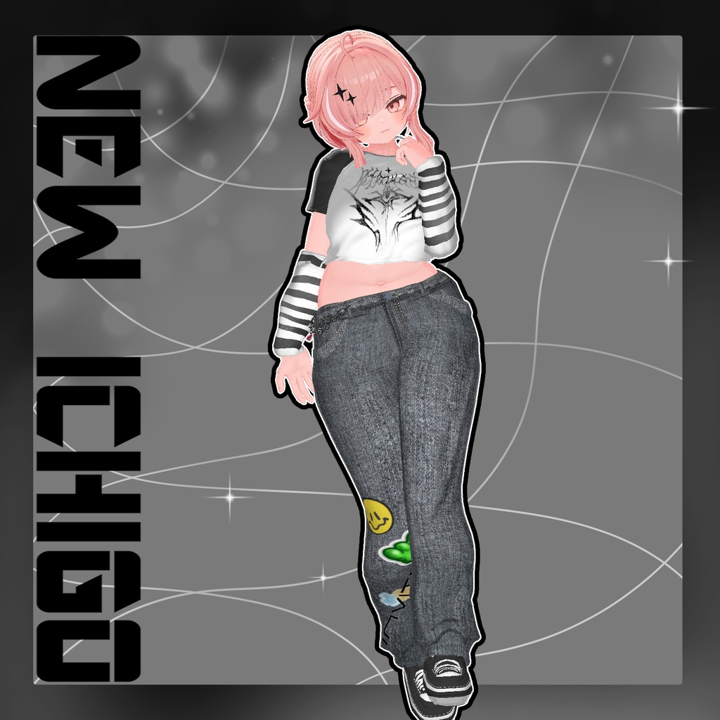 【13アバター対応】Simple✦Y2K