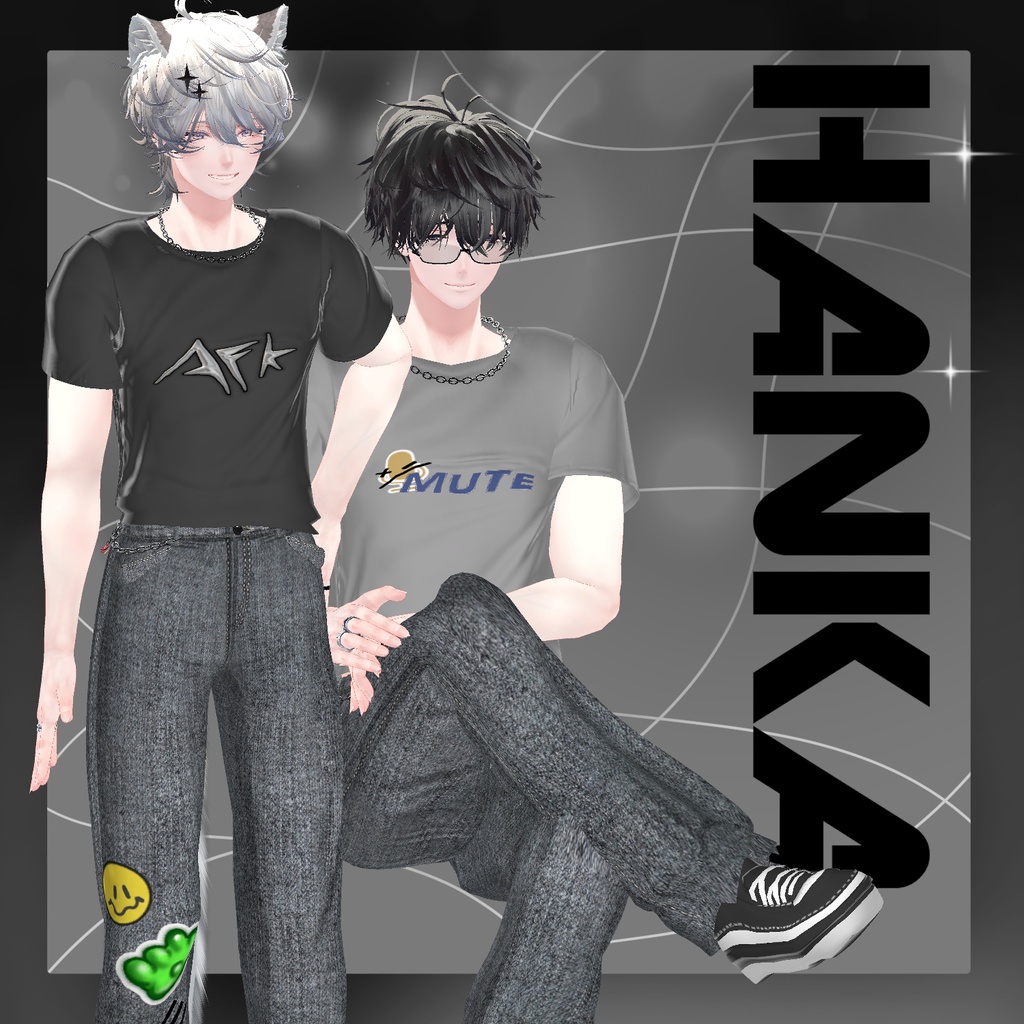 【13アバター対応】Simple✦Y2K