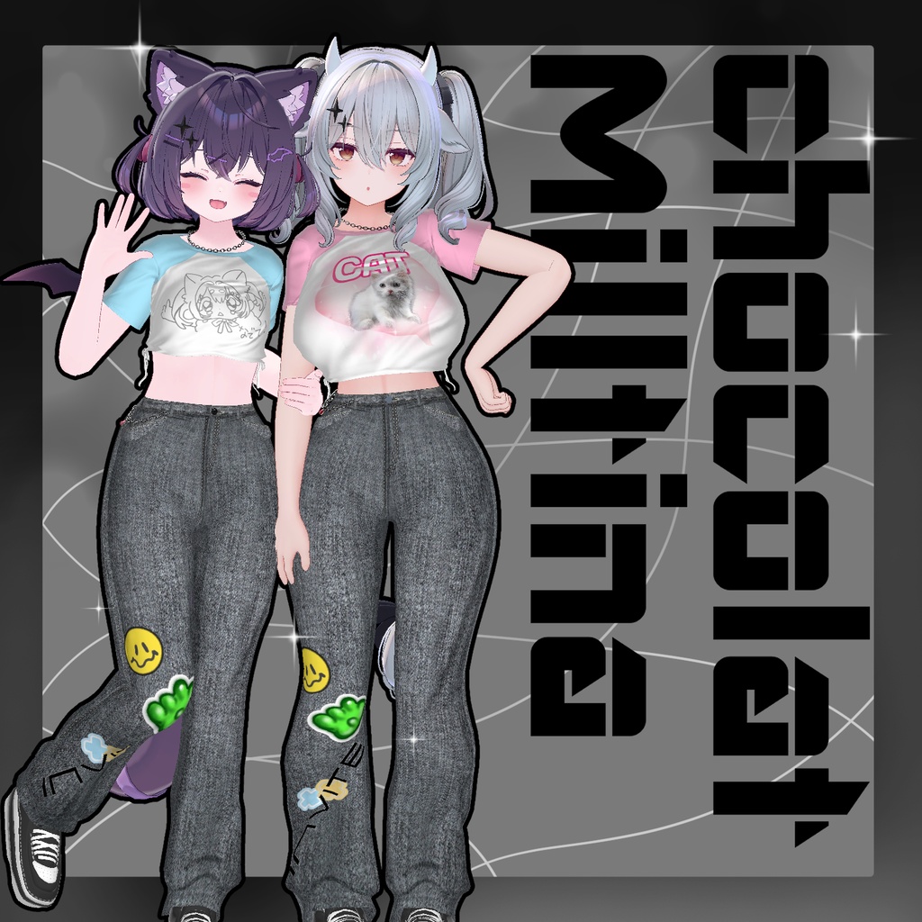 【13アバター対応】Simple✦Y2K