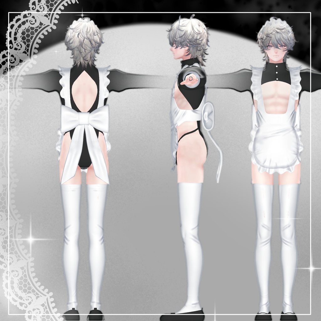 【斑霞対応】セクシーメイドさん