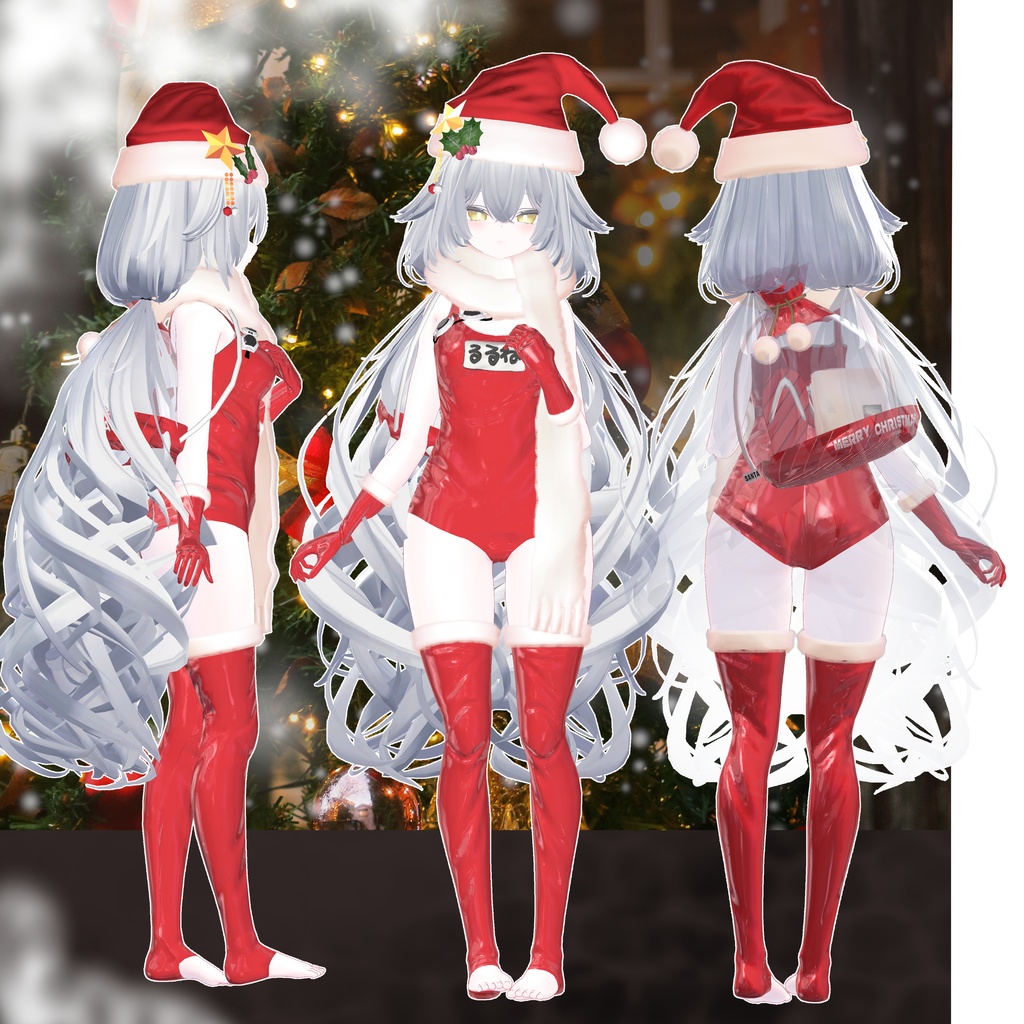 SALE500円【ミルティナイチゴルルネ対応】スク水★サンタ