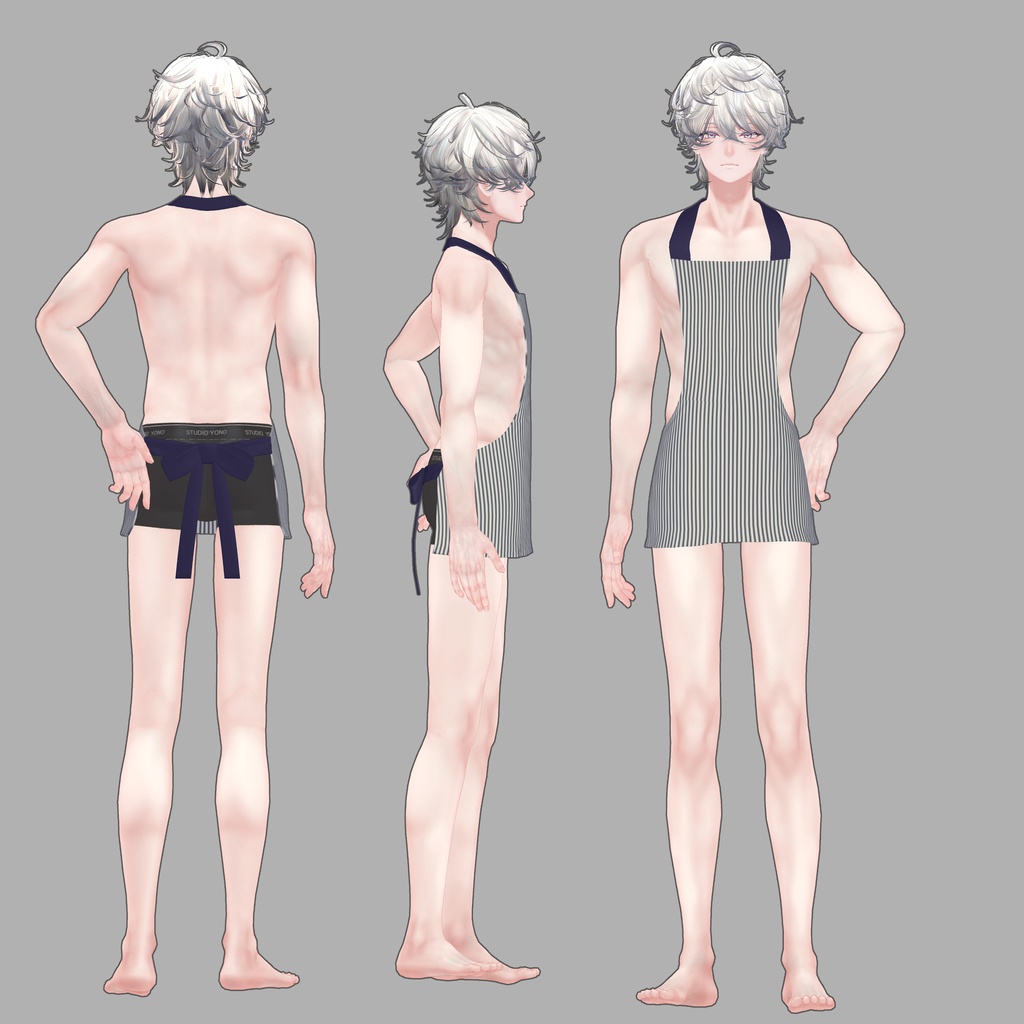 【斑霞対応】昼夜★エプロン