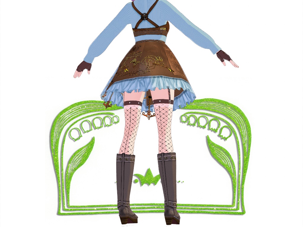 スチームパンク風お洋服 Steam punk style outfit