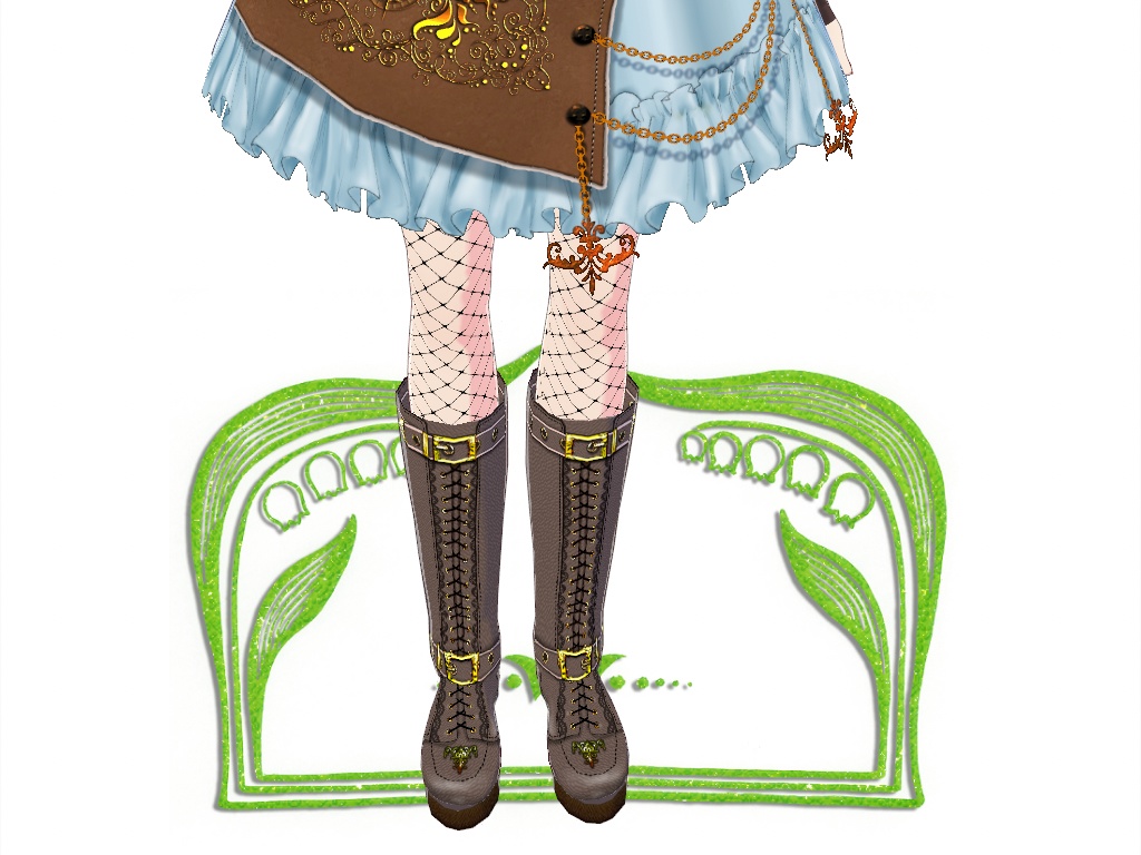 スチームパンク風お洋服 Steam punk style outfit