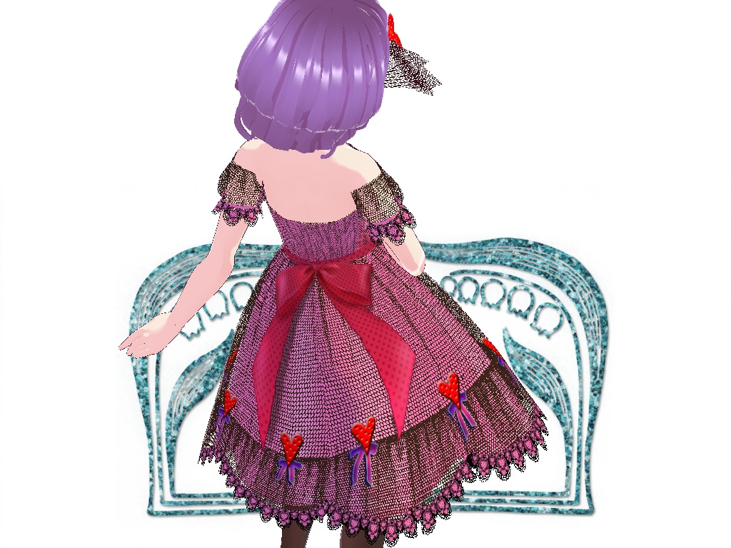 バレンタイン ドレス(ピンク)