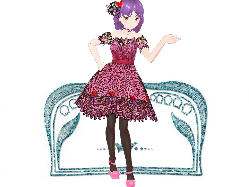 バレンタイン ドレス(ピンク)