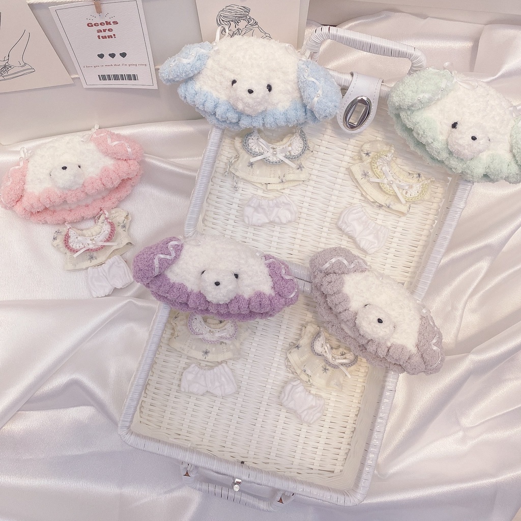 ふわふわわんちゃんぬい服