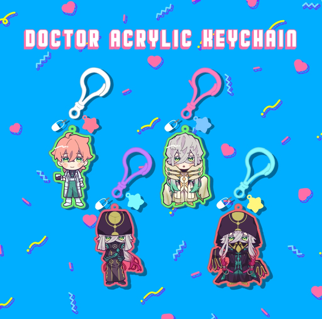 ドクターアクリルキーホルダー