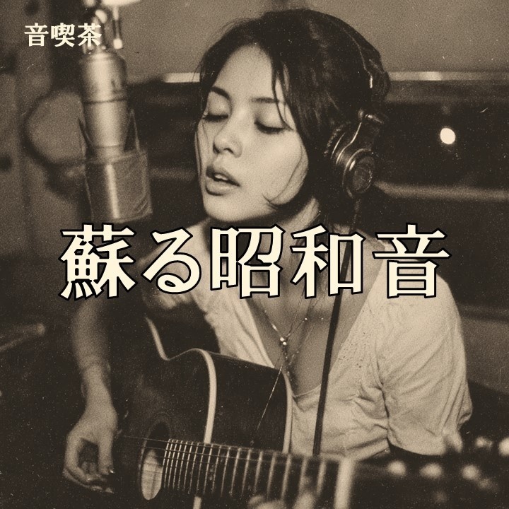 🎵蘇る昭和音｜昭和フォーク20曲歌入りアルバム【音喫茶】
