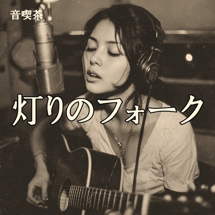 🎵灯りのフォーク｜昭和フォーク18曲歌入りアルバム【音喫茶】