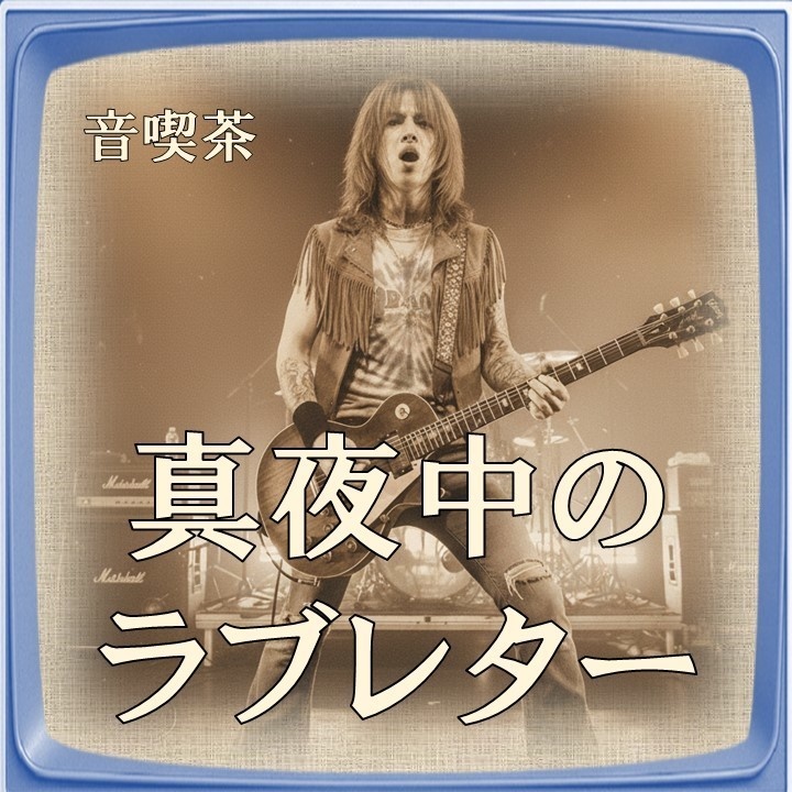 🎸真夜中のラブレター｜ロック調オリジナル曲　無料公開【音喫茶】