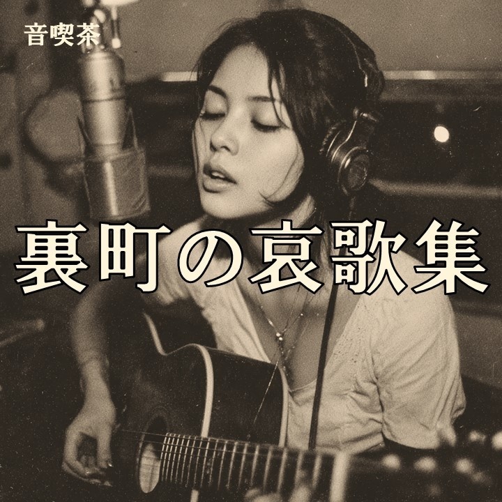 🎵裏町の哀歌集｜昭和フォーク14曲歌入りアルバム【音喫茶】