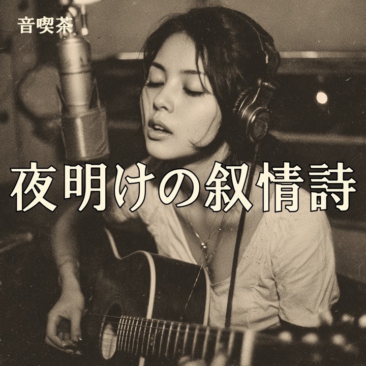 🎵夜明けの叙情詩|昭和フォーク20曲歌入りアルバム【音喫茶】