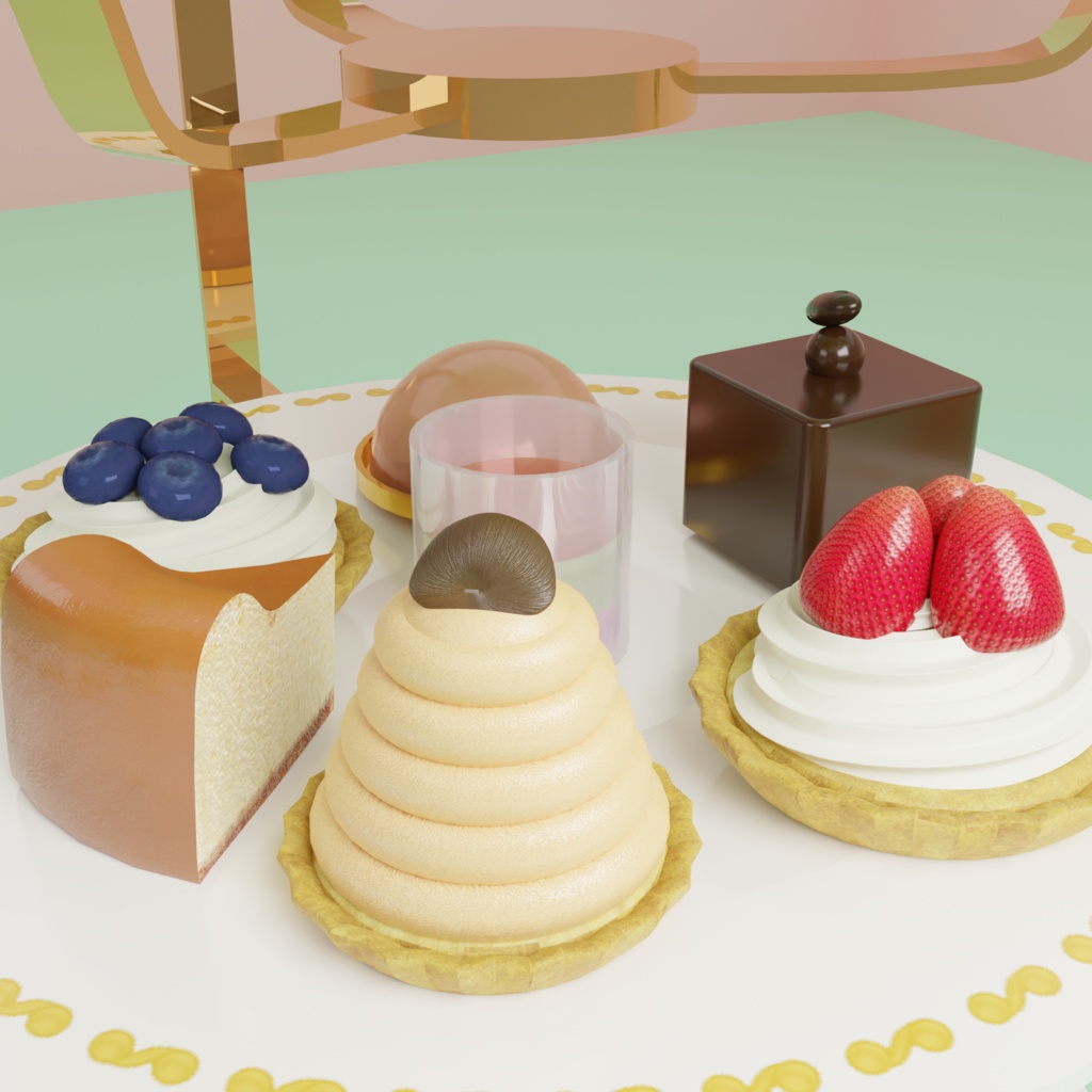 ケーキセット/アフタヌーンティー