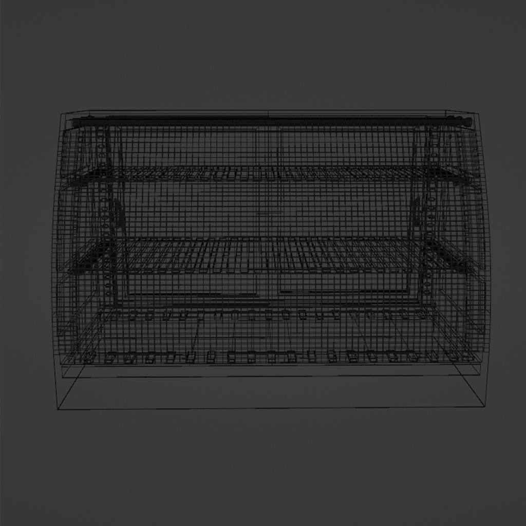 ケーキなどに 使える ショーケース