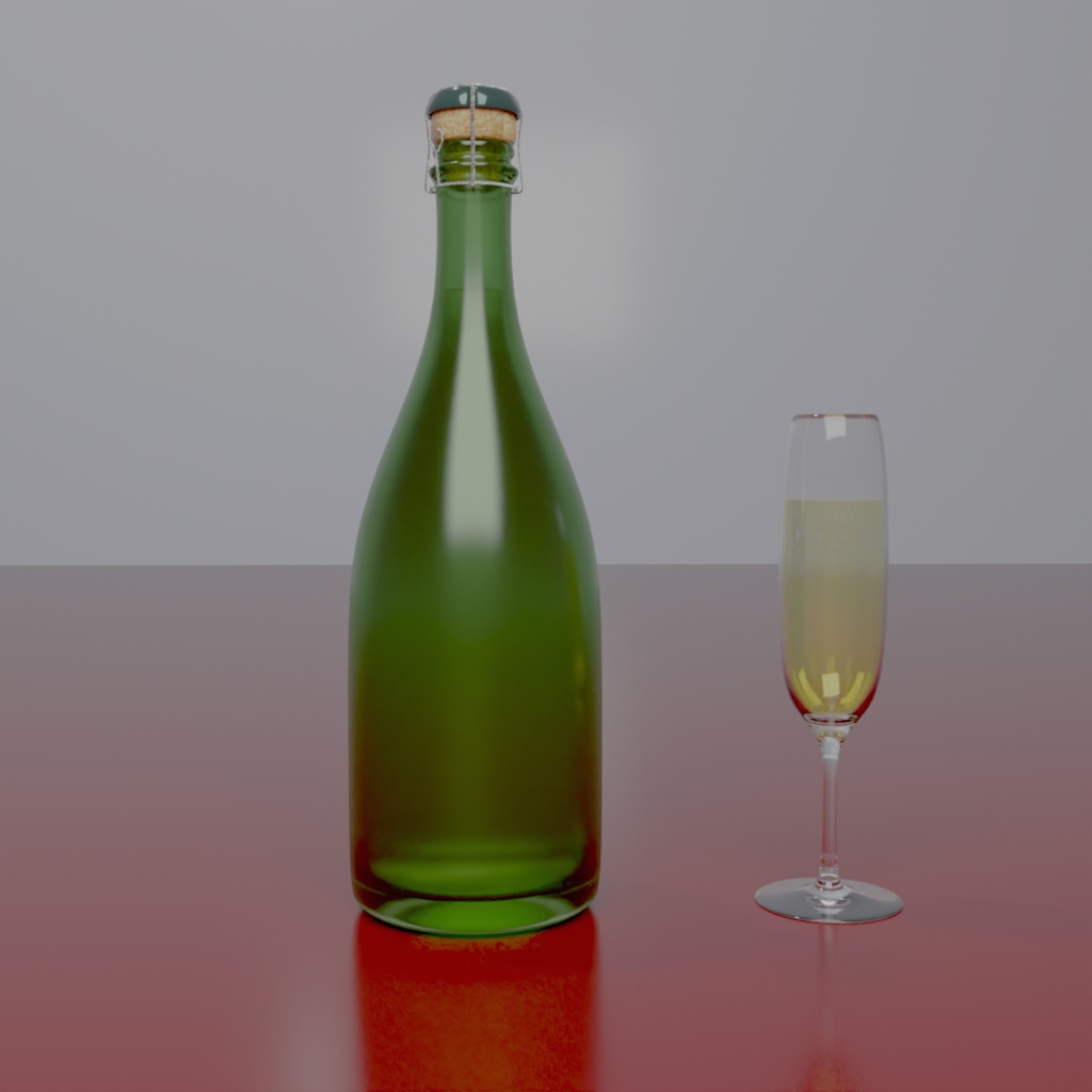 スパークリングワインボトル
