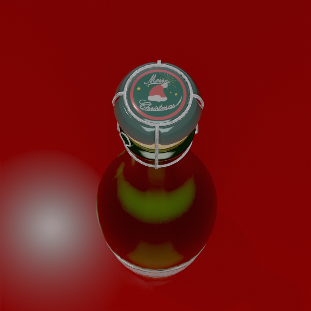 スパークリングワインボトル