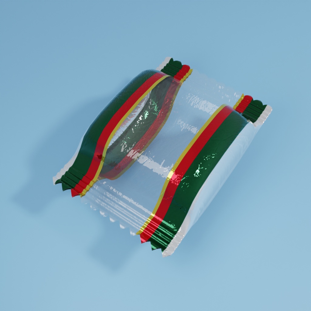 チョコレート + 包装パック