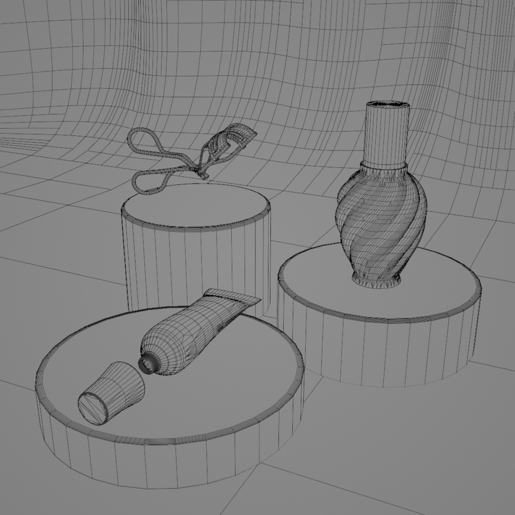 メイク道具 3種