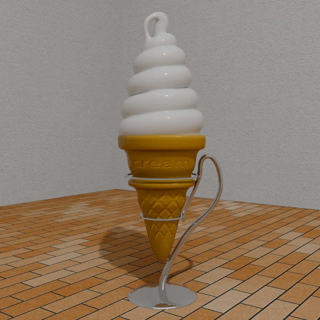 アイスクリーム看板